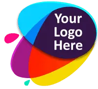 Generic Logo with multiple colours and the text Your Logo Here